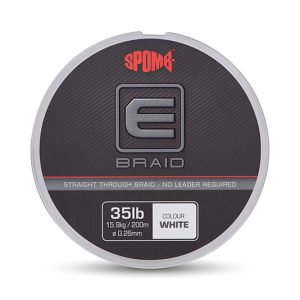 Alternative view of Spomb E Braid 0.26mm 35lb 200m White
