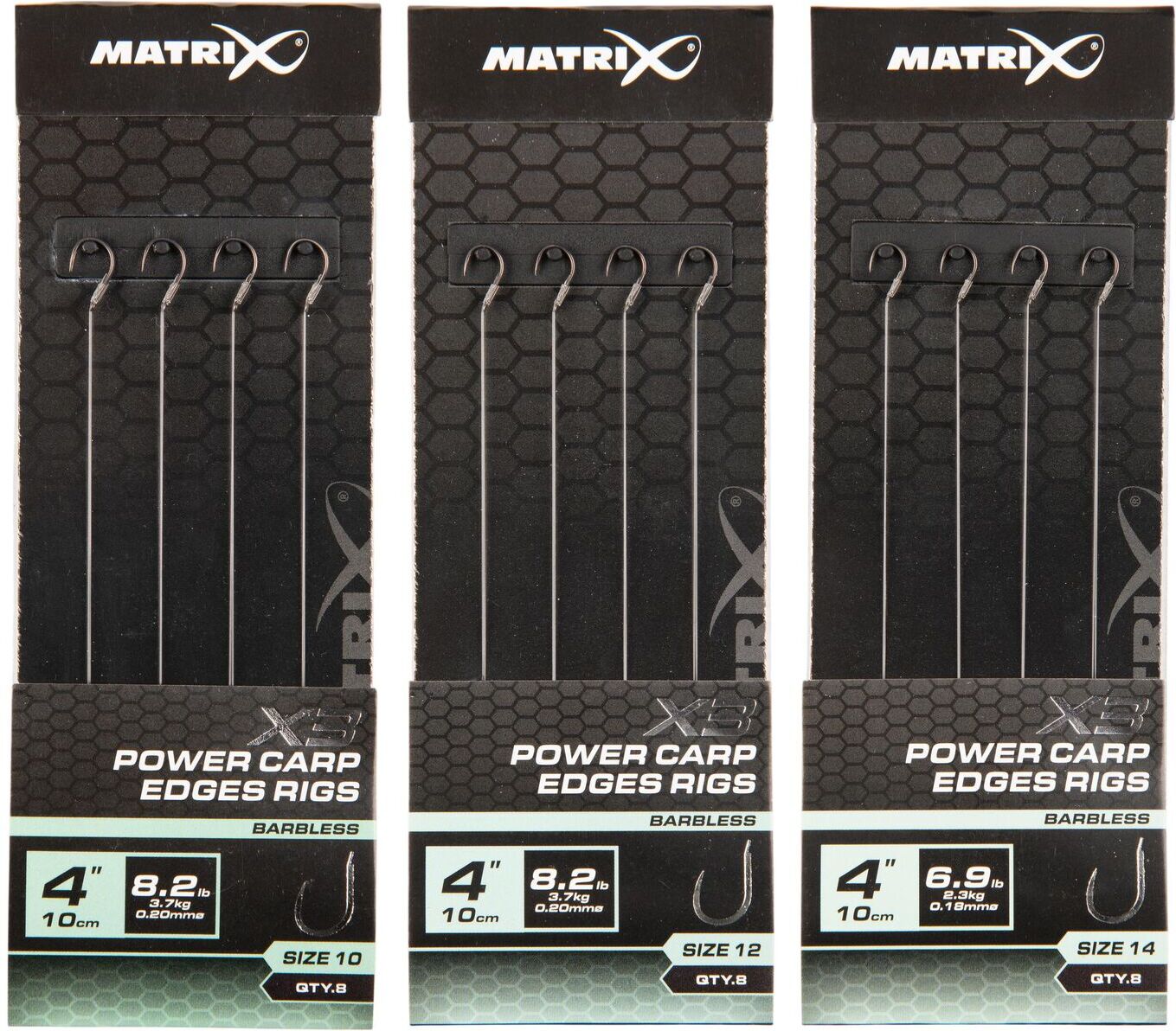 Matrix X3 Power Carp Edge Rigs
