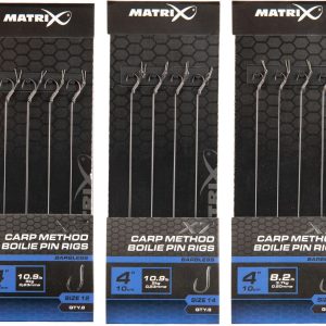 Matrix X7 Carp Method 10cm Boilie Pin Rigs