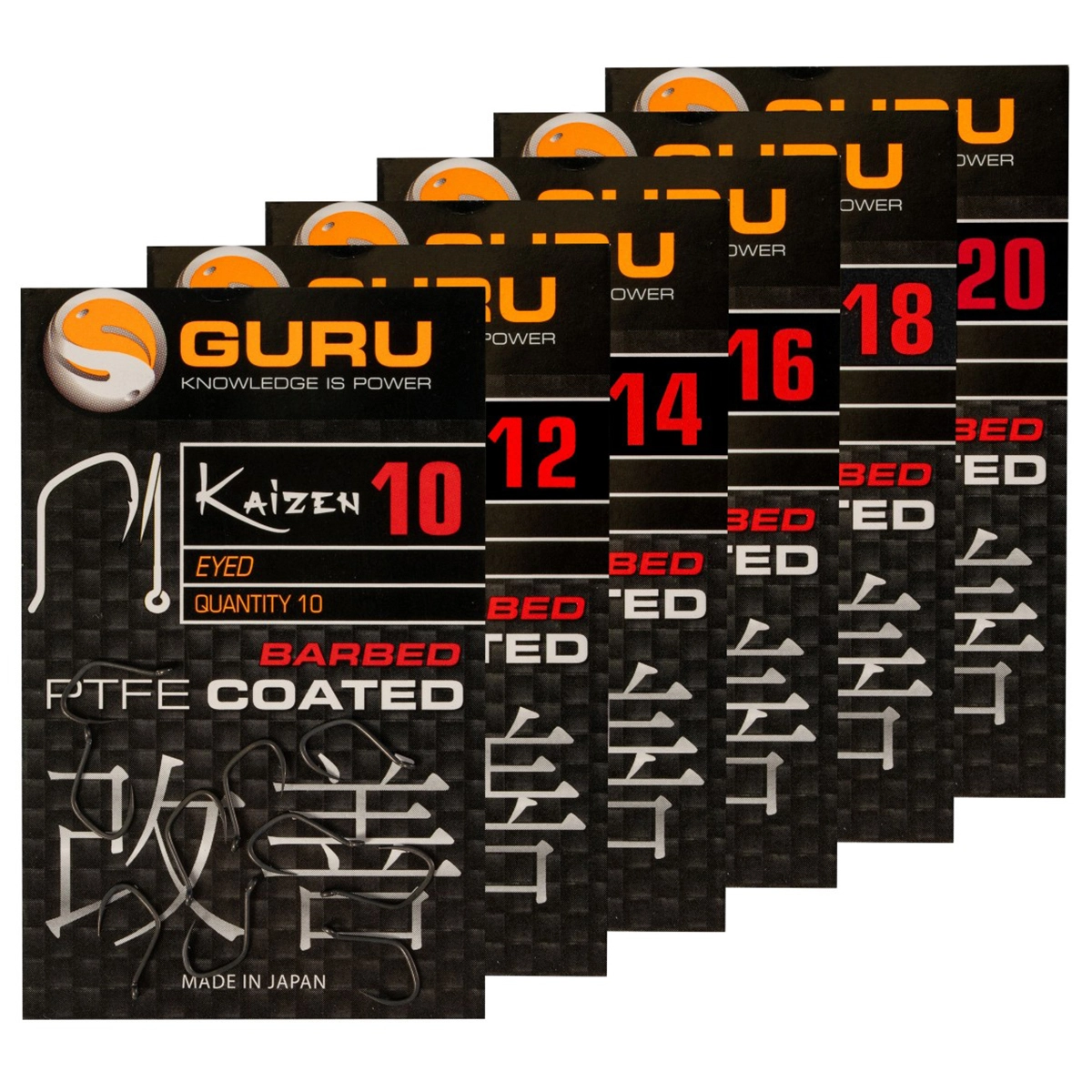 Guru Kaizen Eyed Hooks