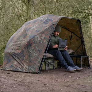 Alternative view of Korum Supa Lite Overnight Brolly Shelter 60 Inch