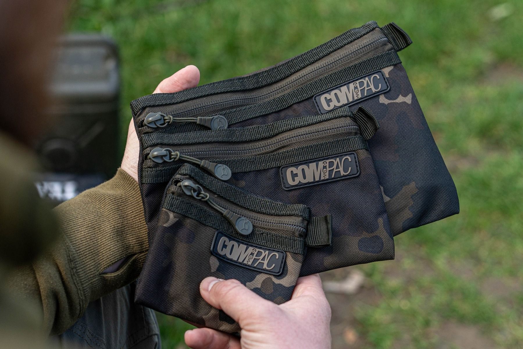 Korda Compac Wallets Set of 3 | Dark Kamo - Image 2