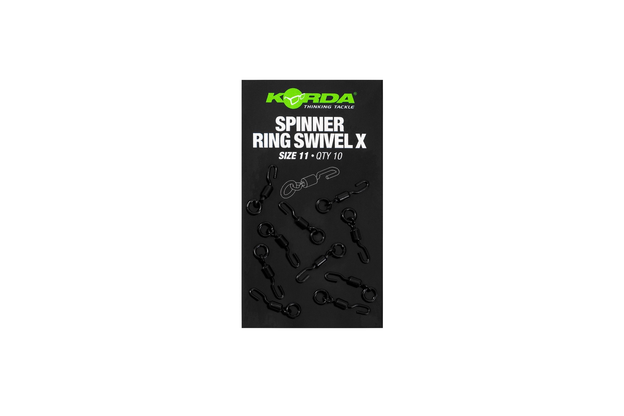 Korda Spinner Ring Swivel X | Size 11