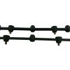 2x Nash H-Gun Goalpost 3 Rod Buzzbars 14/15'' - H1 - PRE LOVED