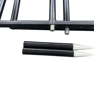 1x Korda Singlez 3 Rod Set Black In Bag 10'' Buzzbars 6'' Uprights - S146 - PRE LOVED - Image 2