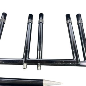 1x Korda Singlez 3 Rod Set Black In Bag 10'' Buzzbars 6'' Uprights - S146 - PRE LOVED - Image 4