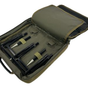 1x Korda Singlez 3 Rod Set Black In Bag 10'' Buzzbars 6'' Uprights - S146 - PRE LOVED - Image 5