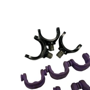 3x Jag Black Lockdowns  with 3x Large 3x Small Purple Inserts - A23 - PRE LOVED - Image 2