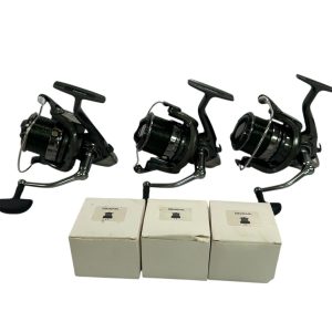 3 x Diawa Emcast 25a with Spare Spools - U114 - PRE LOVED
