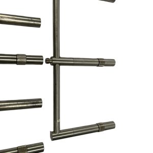 1x Korda Stainless Singlez 3 Rod Set - 9.5/10.5'' Buzzbars and 3.5/5'' Uprights - D20 - PRE LOVED - Image 3