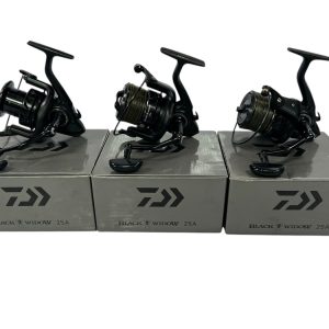 3 x Diawa Black Widow 25A in Boxes - PRE LOVED