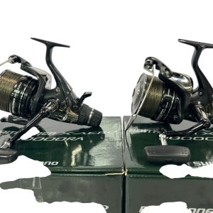 2x Shimano Baitrunner X Aero 10000RA with Spare Spools in Boxes - PRE LOVED - Image 4