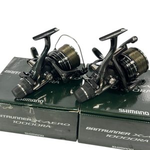 2x Shimano Baitrunner X Aero 10000RA with Spare Spools in Boxes - PRE LOVED - Image 5