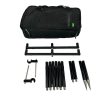 1x Korda Singlez 3 Rod Set Black In Bag - 11.5'' Buzzbars and 5'' Uprights - G3 - PRE LOVED