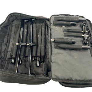 1x Korda Singlez 3 Rod Set Black In Bag - 11.5'' Buzzbars and 5'' Uprights - G3 - PRE LOVED - Image 5
