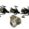 3x Daiwa Emblem 20 45 SCW 5000LD QD with Spare Spools - U113 - PRE LOVED