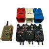 3x Delkim Txi Plus in Cases with Receiver - R/W/B - C6 - PRE LOVED
