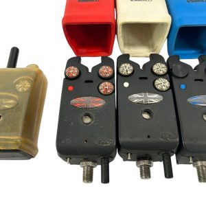 3x Delkim Txi Plus in Cases with Receiver - R/W/B - C6 - PRE LOVED - Image 4