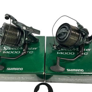 2x Shimano Speed Master 14000 XTC with 1 Spare Spool in Boxes - PRE LOVED - Image 4