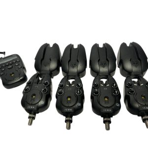 4x Wolf Icon QI Alarms with Hubb Receiver - U159 - PRE LOVED - Image 4