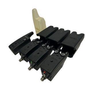 3x Delkim Txi D with Receiver and Snags Green Red Yellow - J23 - PRE LOVED - Image 2