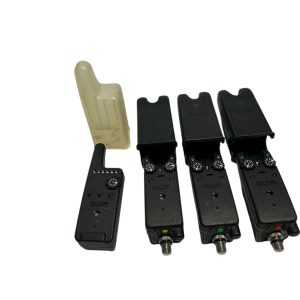 3x Delkim Txi D with Receiver and Snags Green Red Yellow - J23 - PRE LOVED - Image 4