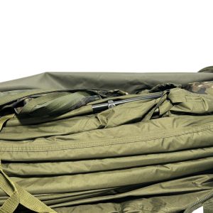 1x Trakker Tempest Brolly RS with Camo Skull Cap and Camo Infil  - YEL308 - PRE LOVED - Image 3
