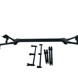 1x Avid 3 Rod Pod with Solar Buzzbars And Sticks - A123 - PRE LOVED - Image 2