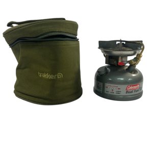 1x Coleman Dual Fuel 533 Stove In Trakker Stove Bag - U166 - PRE LOVED