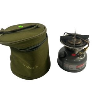 1x Coleman Dual Fuel 533 Stove In Trakker Stove Bag - U166 - PRE LOVED - Image 3