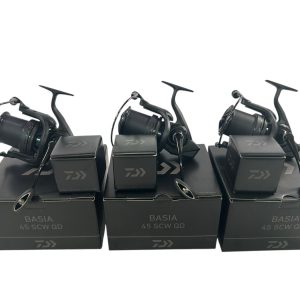 3x Daiwa Basia 19 SCW in Boxes as New With Spare Spools - PRE LOVED