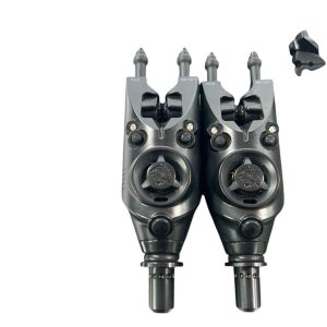 2x Nash R3 Alarms with Receiver and Bobbins in Case - U166 - PRE LOVED - Image 2