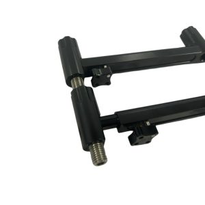 2x Jag Black 9.5'' 3 Rod Goal Post Buzzbars - I14 - PRE LOVED - Image 2