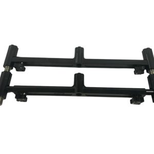 2x Jag Black 9.5'' 3 Rod Goal Post Buzzbars - I14 - PRE LOVED - Image 5