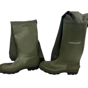 1x Dunlop Thigh Waders - 12 - U171 - PRE LOVED