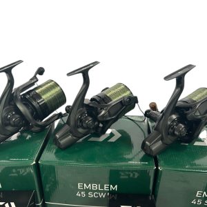 3x Daiwa 19  Emblem 45 SCW QD with Spare Spools in Boxes - PRE LOVED - Image 5