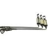 3x Solar Swingers with White Bobbins - I13 - PRE LOVED