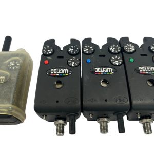 3x Delkim Txi Plus Alarms with Receiver - G/B/R - J22 - PRE LOVED - Image 4