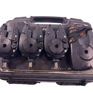 3x Fox Micron MX Alarms and Receiverin Case - U133 - PRE LOVED