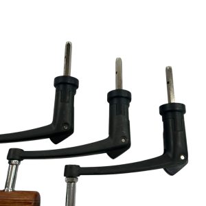 3x Daiwa Folding Handles for Emblems or 5000T - J15 - PRE LOVED - Image 2