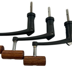 3x Daiwa Folding Handles for Emblems or 5000T - J15 - PRE LOVED - Image 3