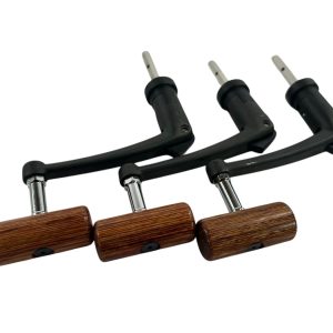 3x Daiwa Folding Handles for Emblems or 5000T - J15 - PRE LOVED - Image 5