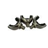 3x Jag 316 Large Stainless Lockdowns with Black Inserts - J9 - PRE LOVED