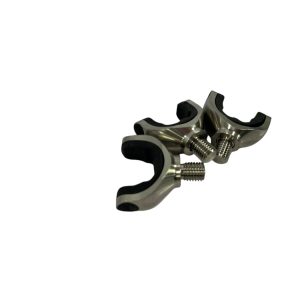 3x Jag 316 Large Stainless Lockdowns with Black Inserts - J9 - PRE LOVED - Image 2