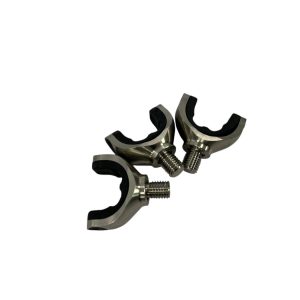 3x Jag 316 Large Stainless Lockdowns with Black Inserts - J9 - PRE LOVED - Image 3