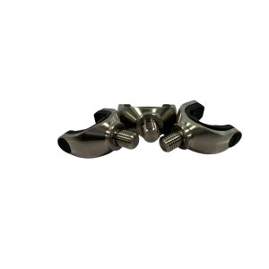 3x Jag 316 Large Stainless Lockdowns with Black Inserts - J9 - PRE LOVED - Image 4