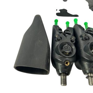 3x Nash R3 Alarms with Receiver in Case - Green Snag Ears - H20 - PRE LOVED - Image 3