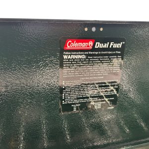 1x Coleman 424 Dual Fuel Stove  - WHIX256 - PRE LOVED - Image 4