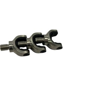 3x Jag Small 316 Stainless Lockdowns with Black Inserts - J15 - PRE LOVED - Image 4