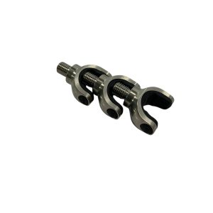 3x Jag Small 316 Stainless Lockdowns with Black Inserts - J15 - PRE LOVED - Image 5